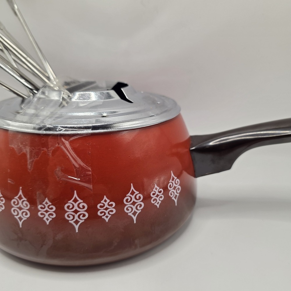 Vintage Oster Holiday Cheese Fondue Set - Culinary Dessert Cook Book - Picture 2 of 6